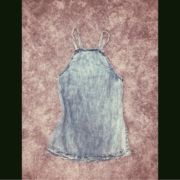 Skies Are Blue Dresses & Skirts - ••Donated••Skies Are Blue • Jean Overall Dress